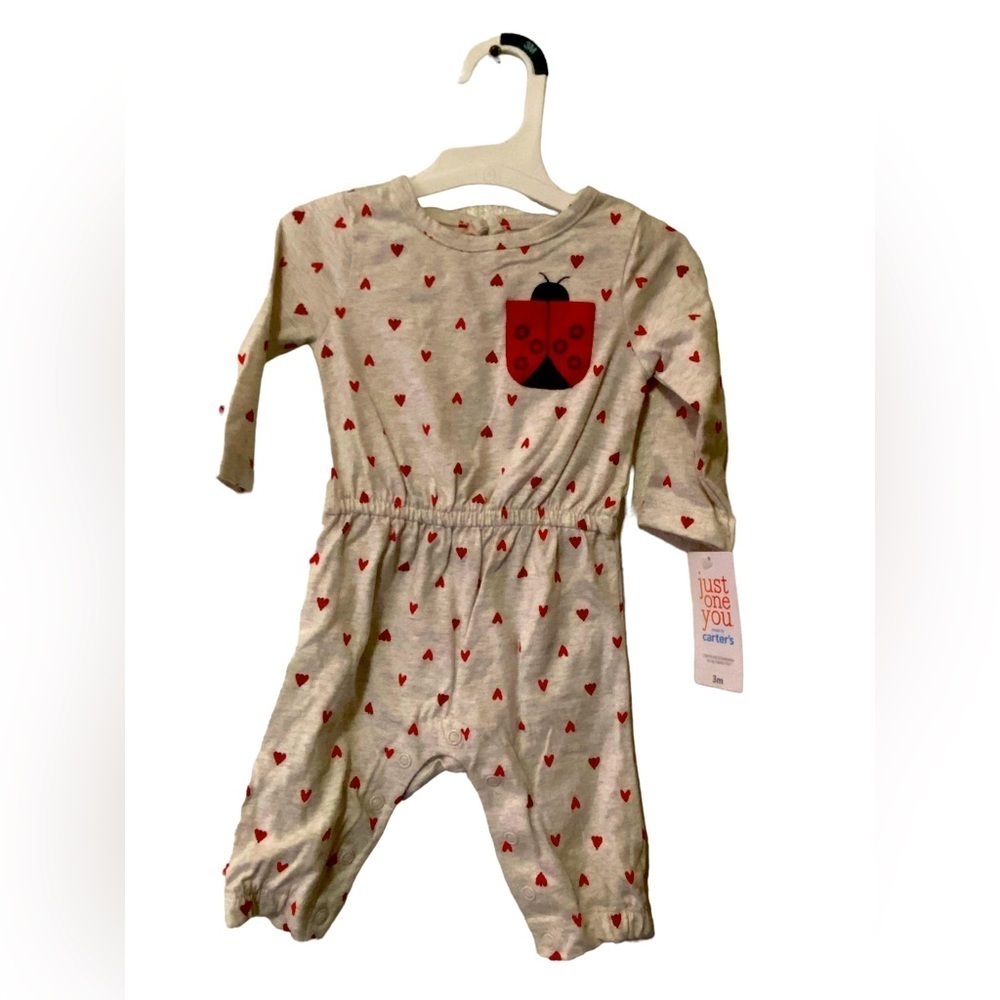CARTER’S Ladybug Love Bodysuit -3mos